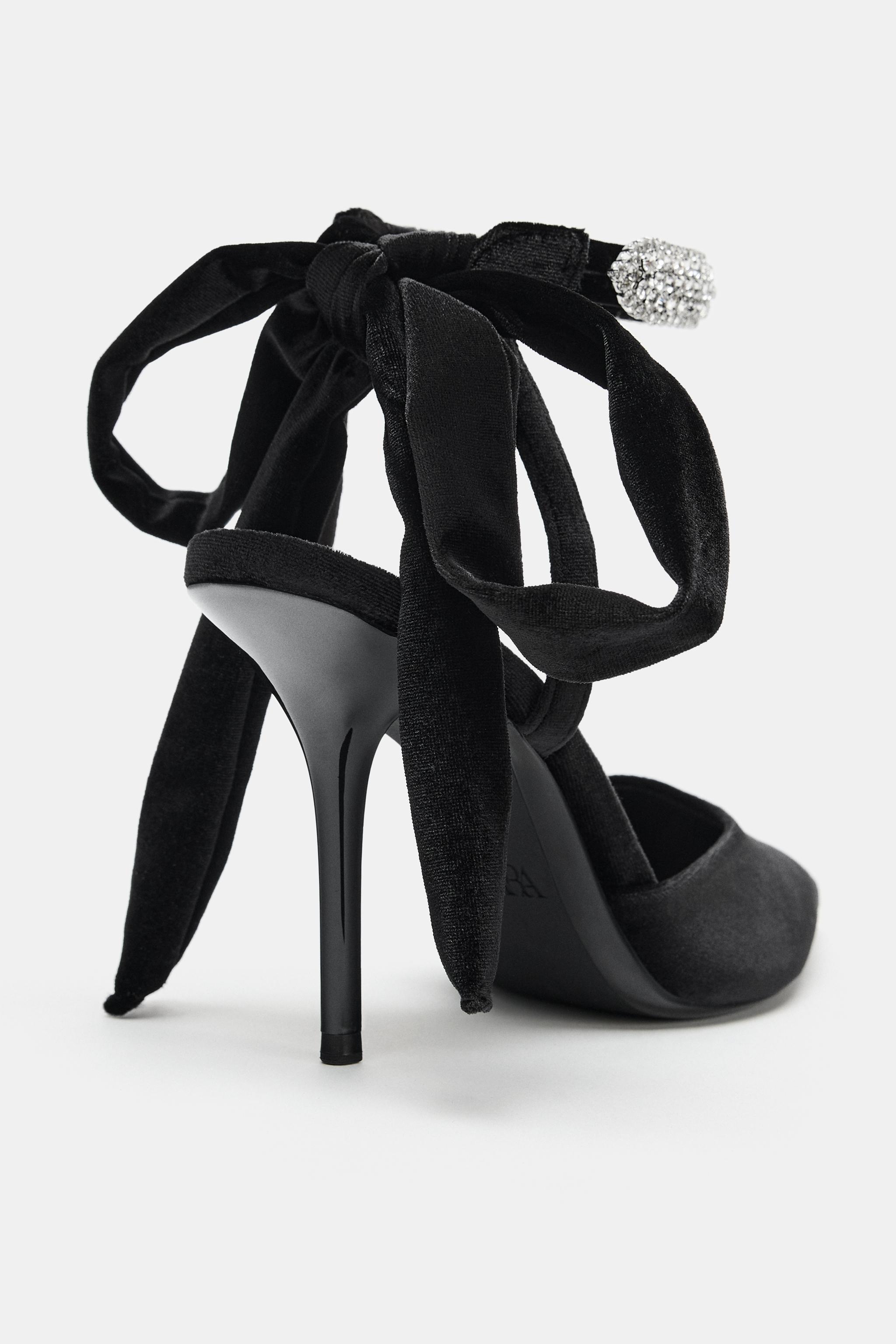 SPARKLY SLINGBACK HEELS